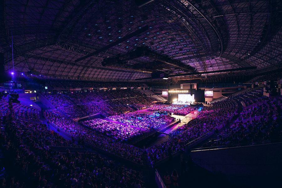Arena concert · Linecam®