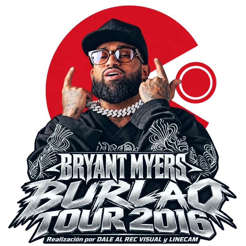 Bryant Myers · Burlao Tour · realización por Dale al REC Visual y Linecam